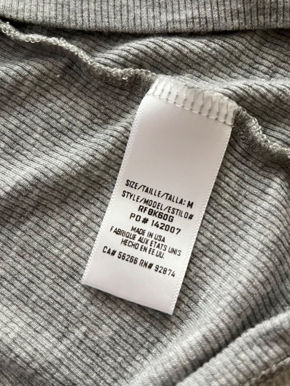 Splendid Valley Rib V-Neck - Picture 3 of 3